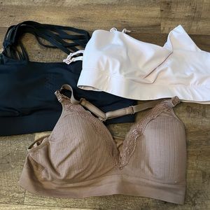 Large nursing bras